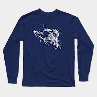 black cat Long Sleeve T-Shirt